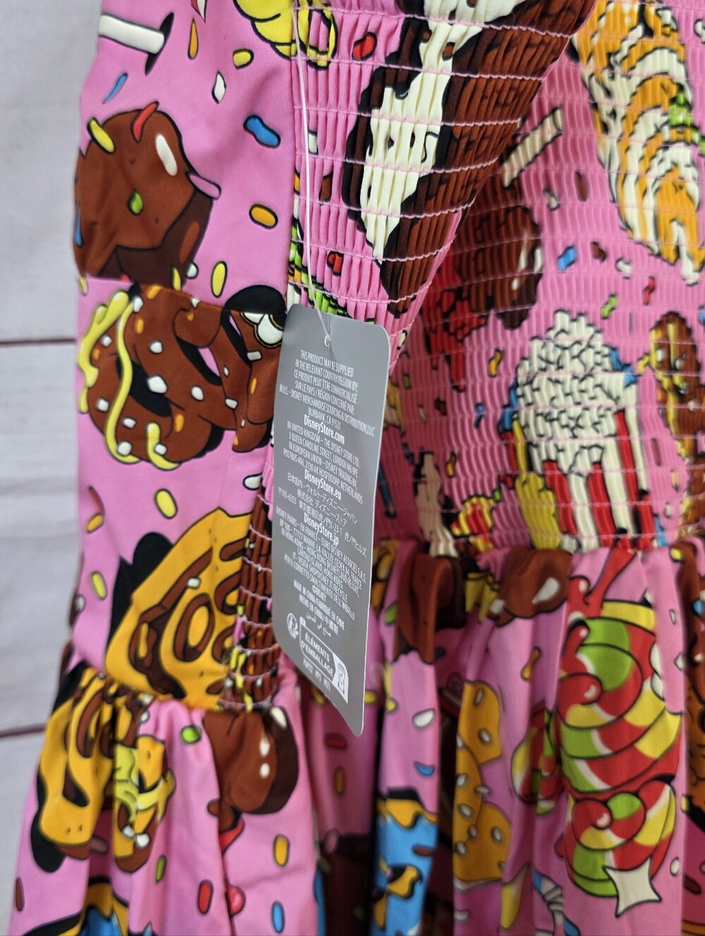 Disney Themepark Exclusive Disney Eats Dress Size 2X XXL New NWT - Picture 3 of 6